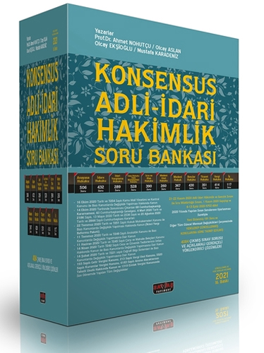 Konsensus Adli-İdari Hakimlik Soru Bankası (İş Hukuku Dahil) Modüler