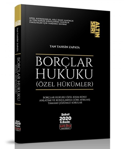 Borçlar Hukuku Özel Hükümler Konu Anlatımı