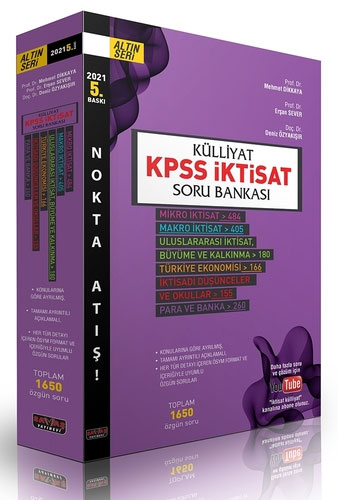 Külliyat KPSS İktisat Modüler Soru Bankası