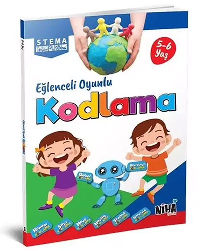 Stema Eğlenceli Oyunlu Kodlama 5 - 6 Yaş