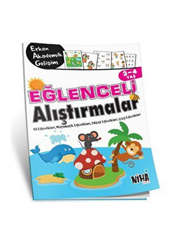 Eğlenceli Alıştırmalar 3-4 Yaş