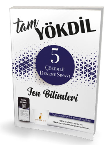 Tam YÖKDİL Fen Bilimleri Dijital Çözümlü 5 Deneme Sınavı