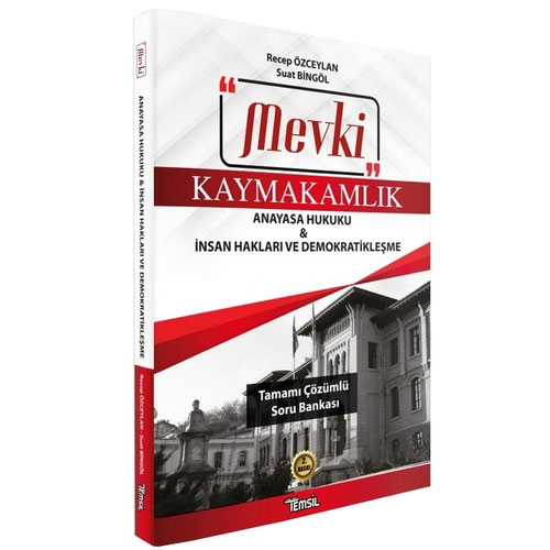 Mevki Kaymakamlık Anayasa Hukuku-İnsan Hakları ve Demokratikleşme Soru Bankası