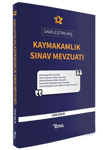 2021 Sadeleştirilmiş Kaymakamlık Sınav Mevzuatı 