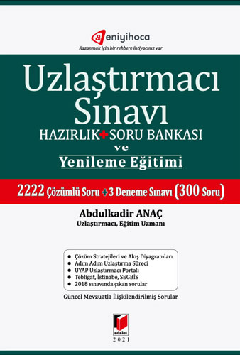 Uzlaştırmacı Sınavı Hazırlık + Soru Bankası ve Yenileme Eğitimi