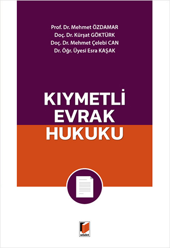 Kıymetli Evrak Hukuku