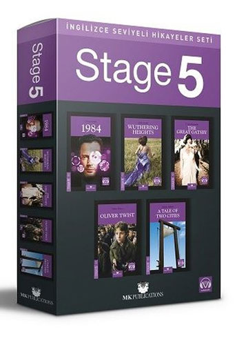 İngilizce Hikaye Seti Stage 5 - 5 Kitap Takım