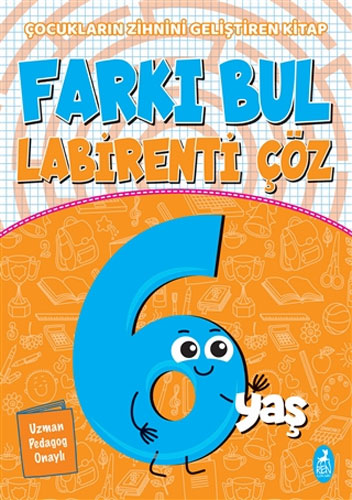 Farkı Bul Labirenti Çöz - 6 Yaş