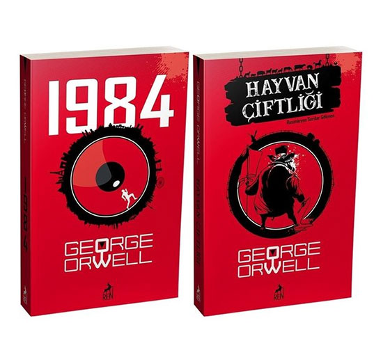 George Orwell Seti - 2 Kitap Takım