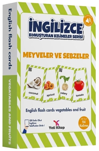 İngilizce Konuşturan Kelimeler Serisi - Meyveler ve Sebzeler 