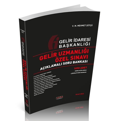 GİB Gelir Uzmanlığı Özel Sınavı Soru Bankası