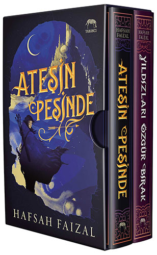 Ateşin Peşinde Serisi Kutulu Set - 2 Kitap Takım (Ciltli)