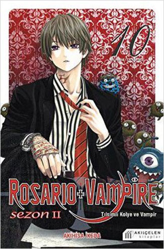 Rosario + Vampire - Tılsımlı Kolye ve Vampir Sezon 2 Cilt - 10