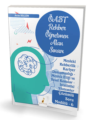 KPSS ÖABT Rehber Öğretmenliği Alan Sınavı Mesleki Rehberlik Kariyer Danışmanlığı - Meslek Etiği ve Yasal Konular - İstatistiki Yöntemler