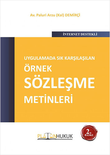 Uygulamada Sık Karşılaşılan Örnek Sözleşme Metinleri