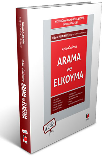 Adli - Önleme: Arama ve Elkoyma