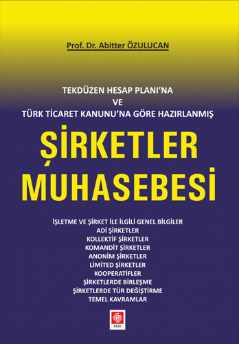 Şirketler Muhasebesi 