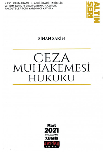 Ceza Muhakemesi Hukuku 