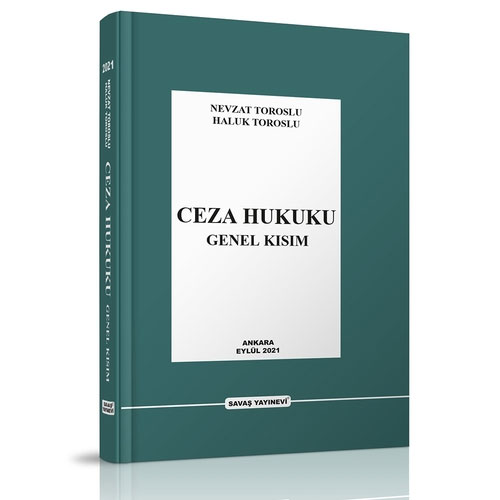 Ceza Hukuku Genel Kısım