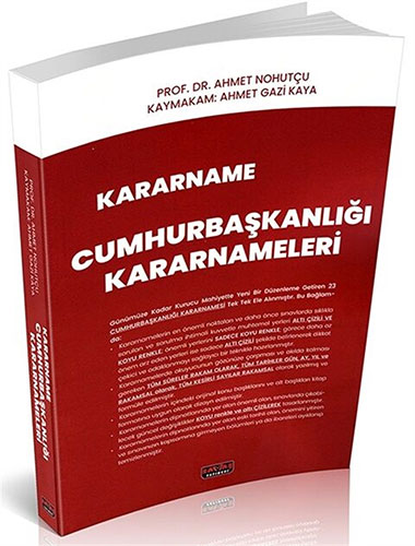 Cumhurbaşkanlığı Kararnameleri