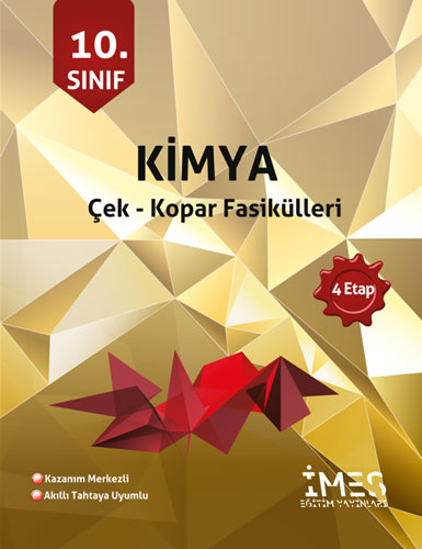 10. Sınıf Kimya Çek - Kopar Fasikülleri 4 Etap