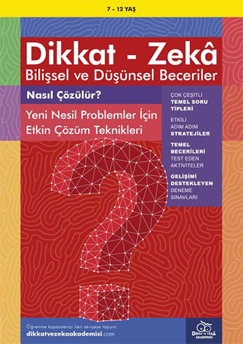 Dikkat - Zeka Bilişsel ve Düşünsel Beceriler (7-12 Yaş) - Nasıl Çözülür? 