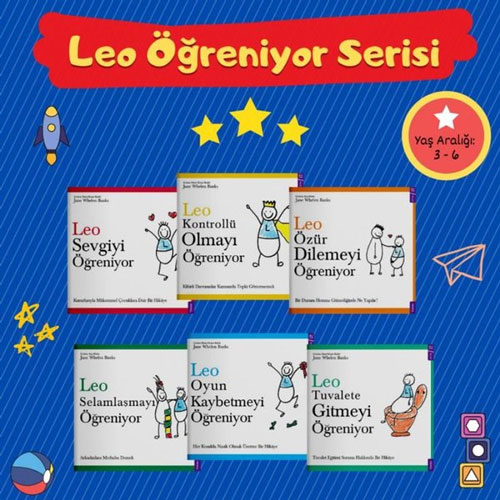 Leo Öğreniyor Serisi - 6 Kitap Takım