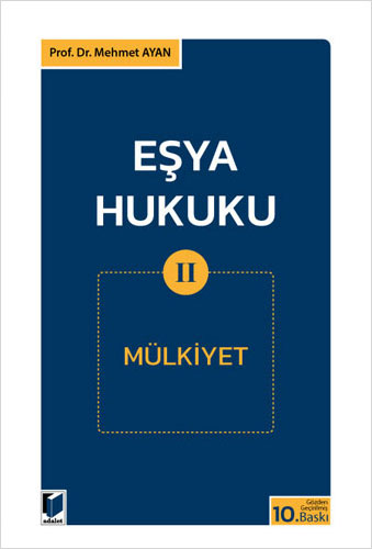 Eşya Hukuku 2