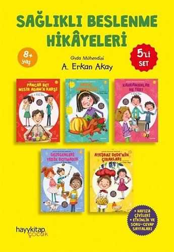 Sağlıklı Beslenme Hikayeleri (5 Kitap Takım)