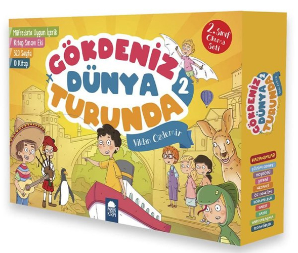 Gökdeniz Dünya Turunda 2 - 10 Kitap Takım