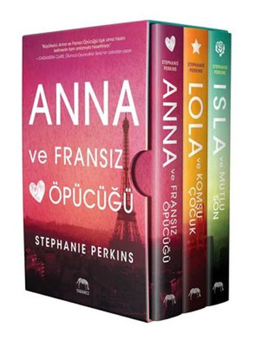 Anna-Lola-Isla Kutu Seti - 3 Kitap Takım (Ciltli)