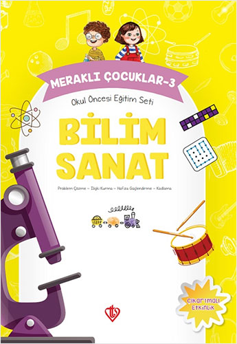 Meraklı Çocuklar 3: Okul Öncesi Eğitim Seti - Bilim Sanat