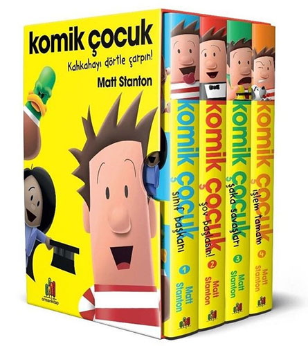 Komik Çocuk Seti (4 Kitap Takım)