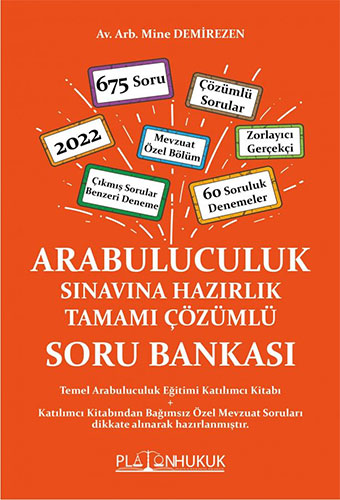 Arabuluculuk Sınavına Hazırlık Tamamı Çözümlü Soru Bankası