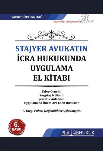 Stajyer Avukatın İcra Hukukunda Uygulama El Kitabı 