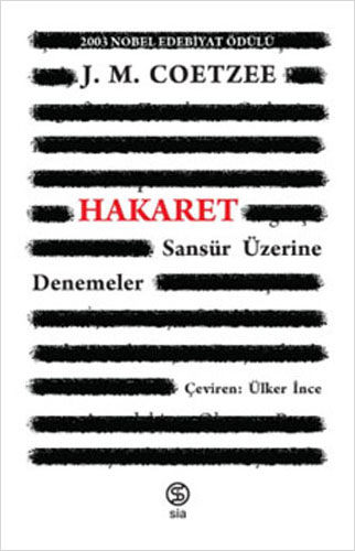 Hakaret - Sansür Üzerine Denemeler