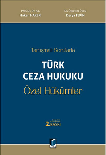 Türk Ceza Hukuku Özel Hükümler