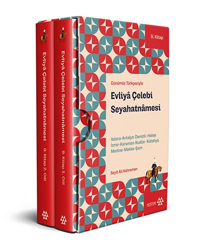 Evliya Çelebi Seyahatnamesi 9. Kitap 2 Cilt (Kutulu - Ciltli)