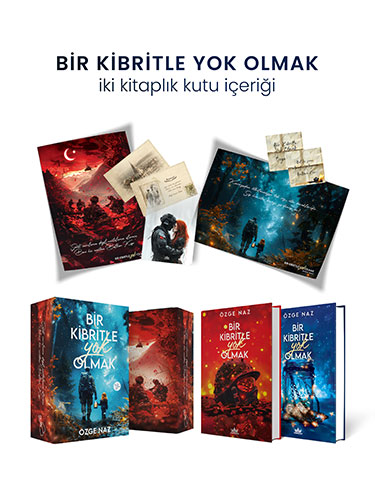 Bir Kibritle Yok Olmak İki Kitap Set (Hediyeli Özel Kutu - Ciltli) 