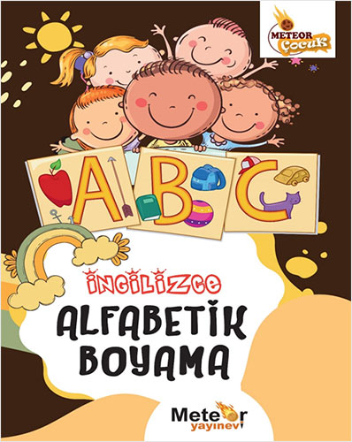 İngilizce Alfabetik Boyama Kitabı