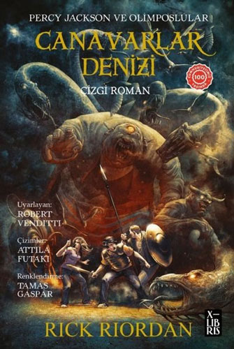 Percy Jackson ve Olimposlular Canavarlar Denizi - Çizgi Roman