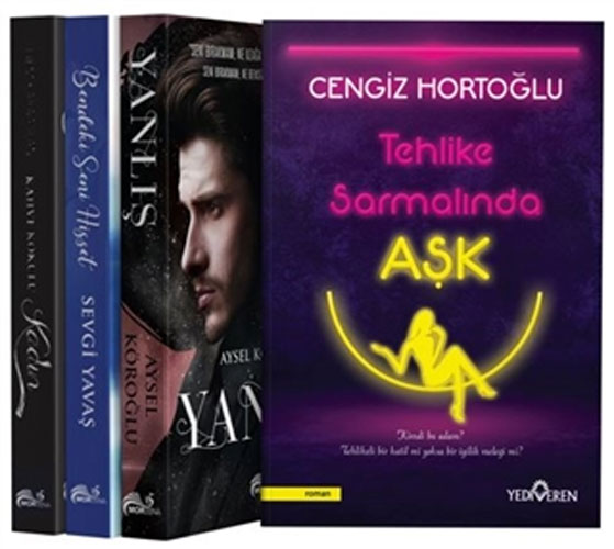 Tehlikeli Aşk Seti - 4 Kitap Takım