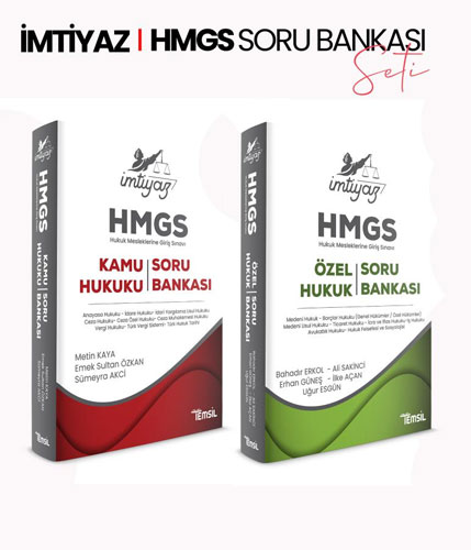 İmtiyaz HMGS Soru Bankası (Kamu Hukuku - Özel Hukuk)