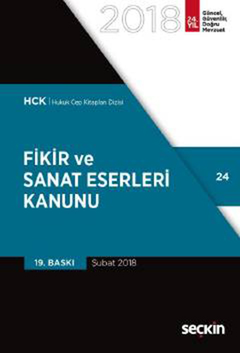 2018 Fikir ve Sanat Eserleri Kanunu