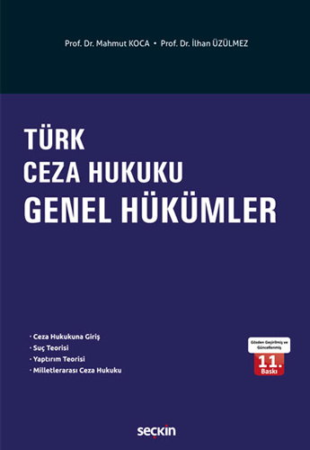 Türk Ceza Hukuku Genel Hükümler