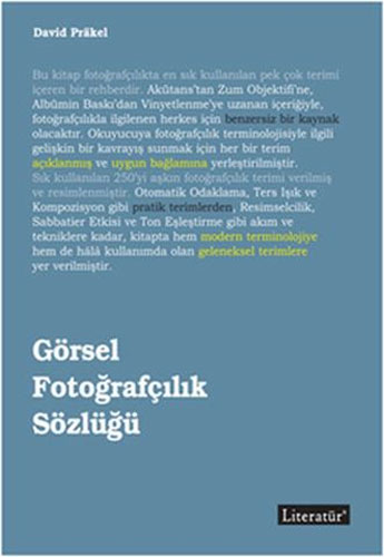 Görsel Fotoğrafçılık Sözlüğü