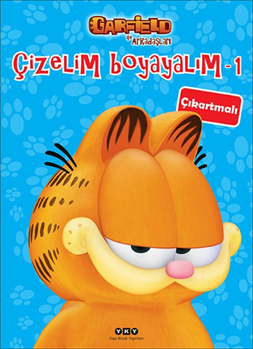 Çizelim Boyayalım 1 – Garfield ile Arkadaşları (Çıkartmalı)