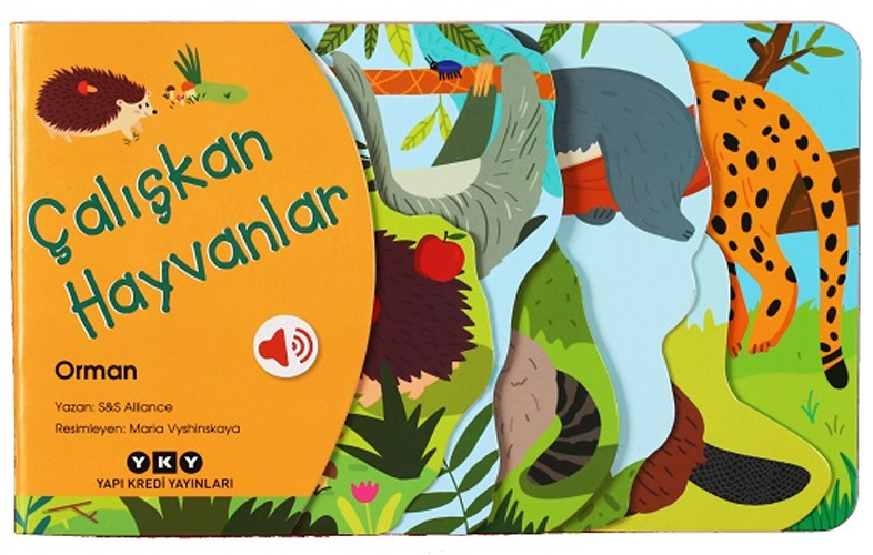 Çalışkan Hayvanlar - Orman (Ciltli)