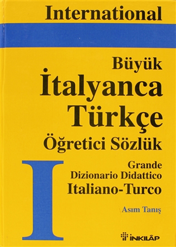 Büyük İtalyanca-Türkçe Büyük Öğretici Sözlük Cilt: 1 (Ciltli)