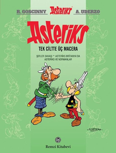 Asteriks (Tek Ciltte Üç Macera) Ciltli